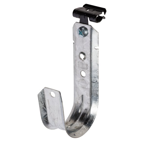 Winnie Industries 2in. J Hook with Hammer on Flange 1/8in. to 1/4in., 100PK WJH32HOK-24